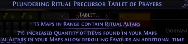 plundering ritual precursor tablet of prayers effect